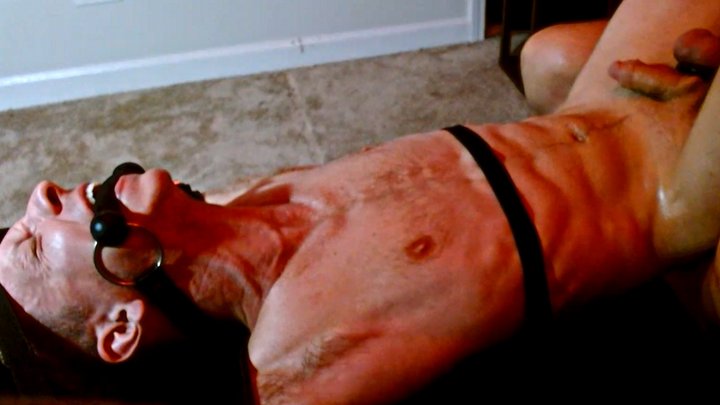 Male Model Landon’s Tickle-Milking Strapped To The Bench (Part 4)